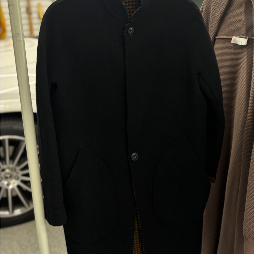 Rag & Bone Black Trench Coat Classic Style